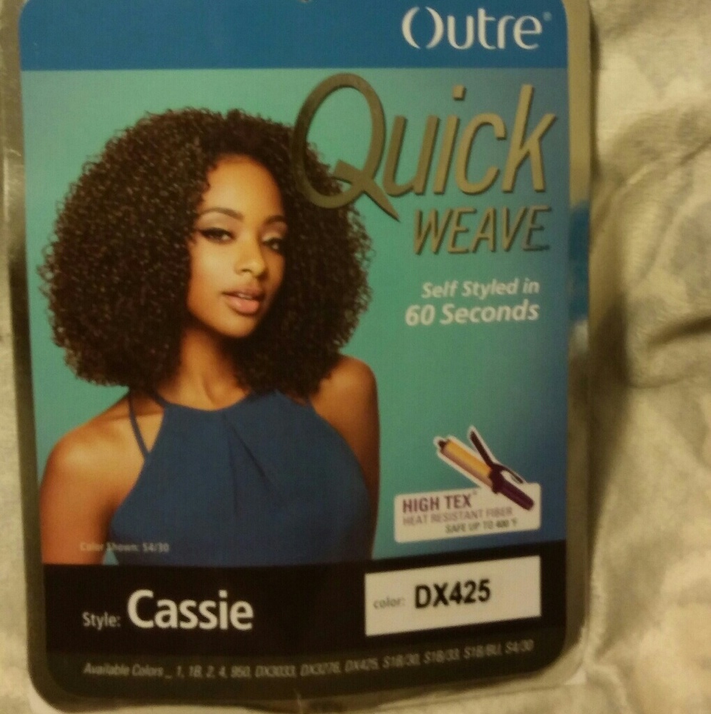Red Outre Quick Weave "Cassie"